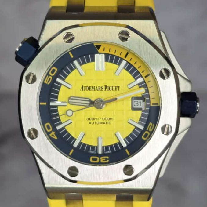 JAM TANGAN PRIA WEAP DIVER STRAP RUBBER JAPAN MATIC 42MM FULLSET