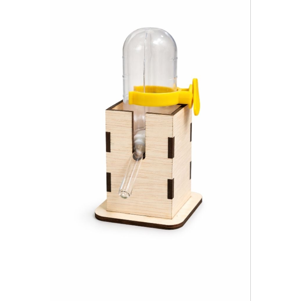 Stand Tempat Minum Hamster Kayu | Dudukan Botol Minum Hamster