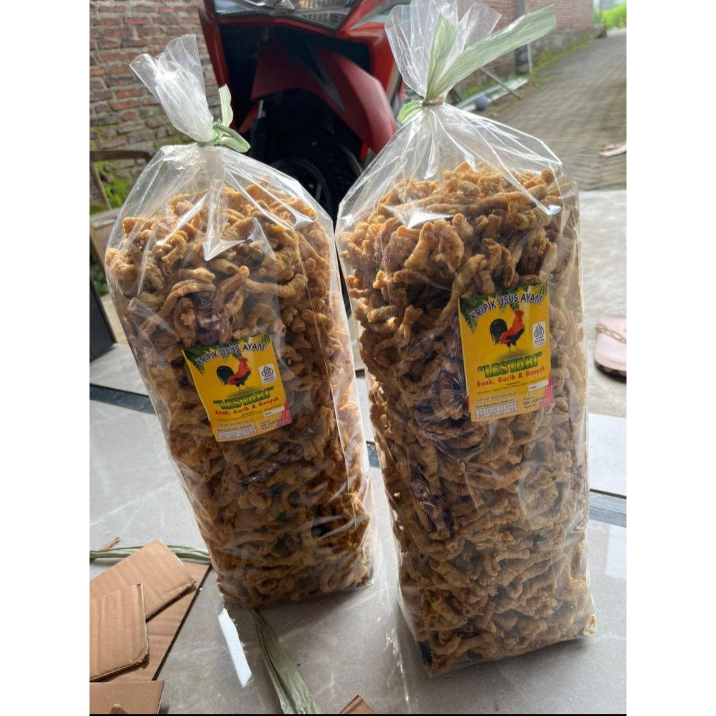 KRIPSUS KRIPIK USUS AYAM LESTARI 2kg