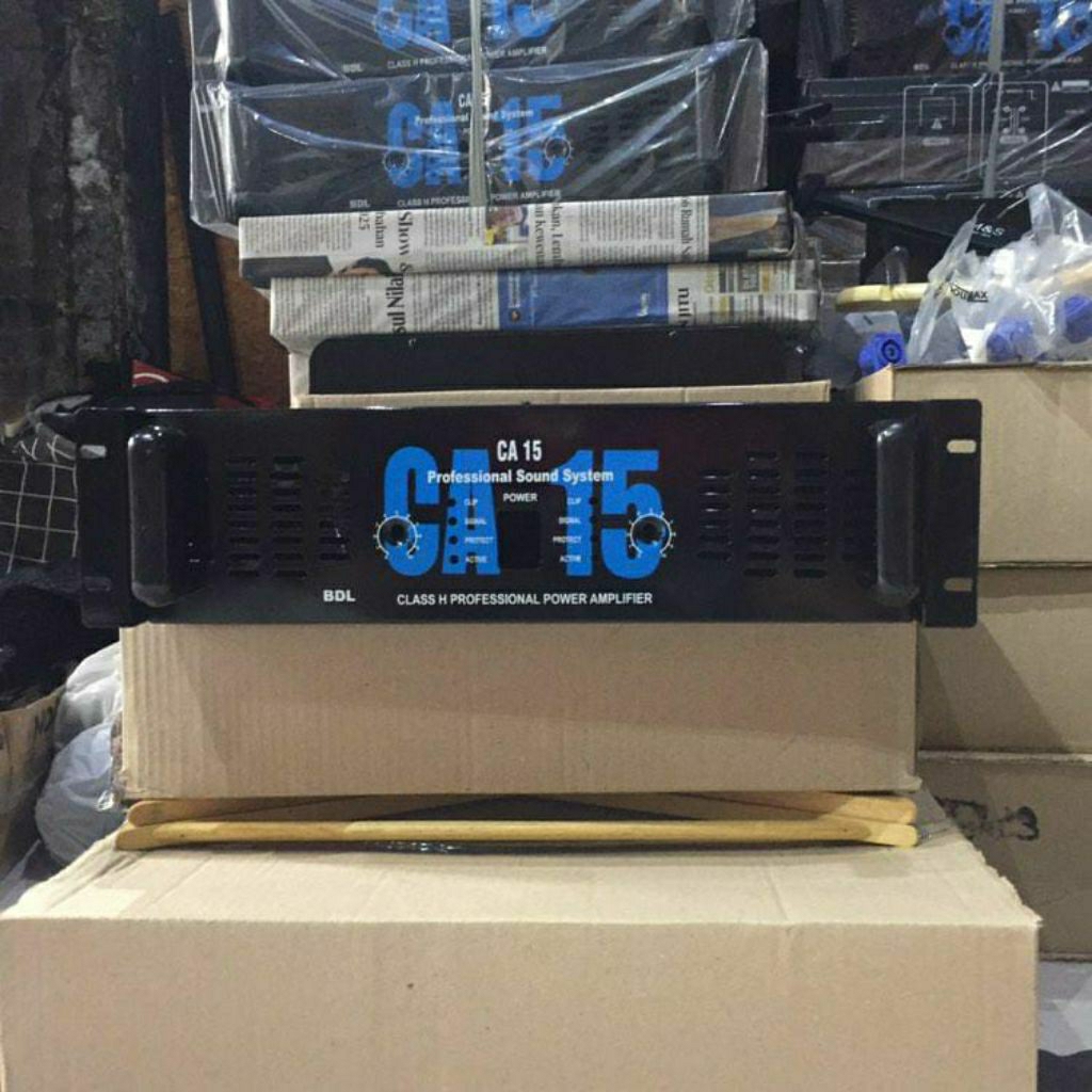 Box Power Amplifier CA 15 Bok CA 15 Series Warna Hitam