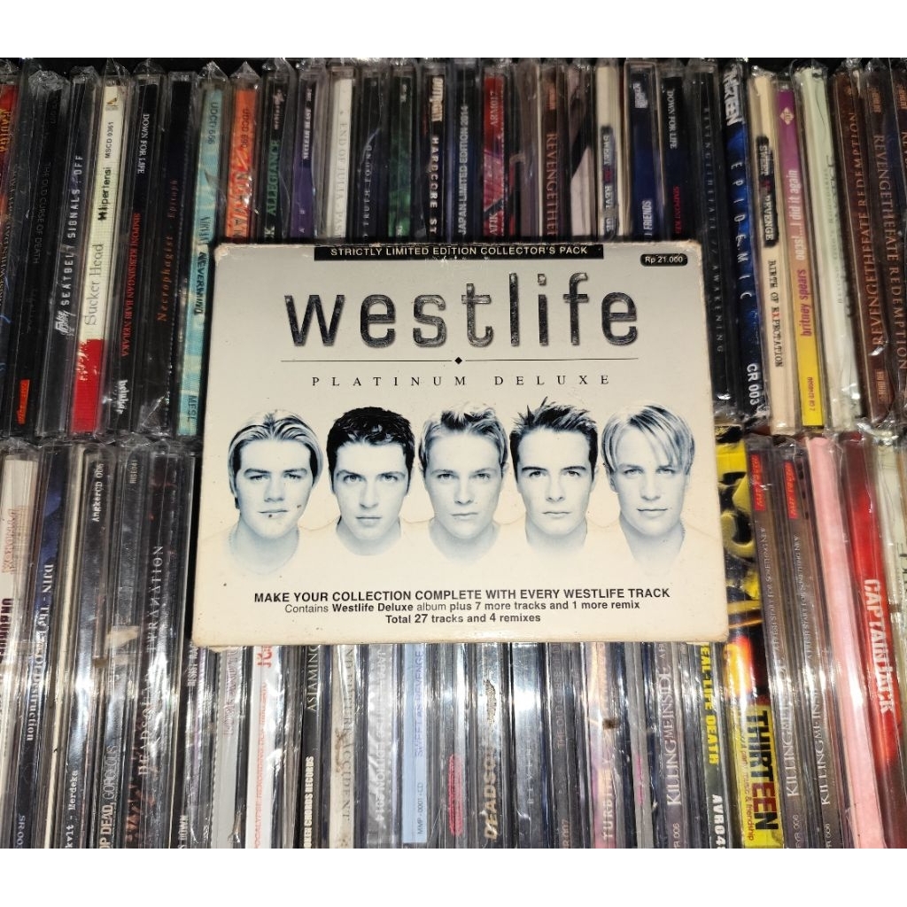 Kaset Westlife - Platinum Deluxe