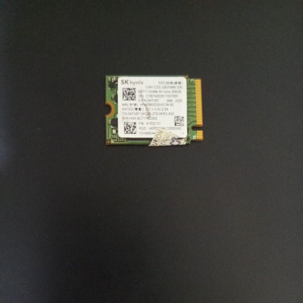 M2 NVME PCIE SK hynix 2230 gen 4 256GB
