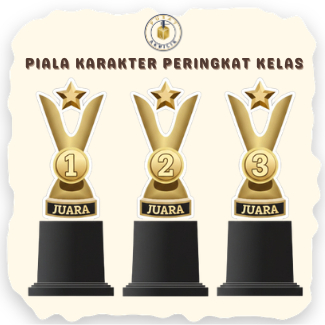 PIALA JUARA | PIALA PERINGKAT KELAS | Trophy Akrilik Juara 123 Model 3 | Trophy Penghargaan Akrilik 