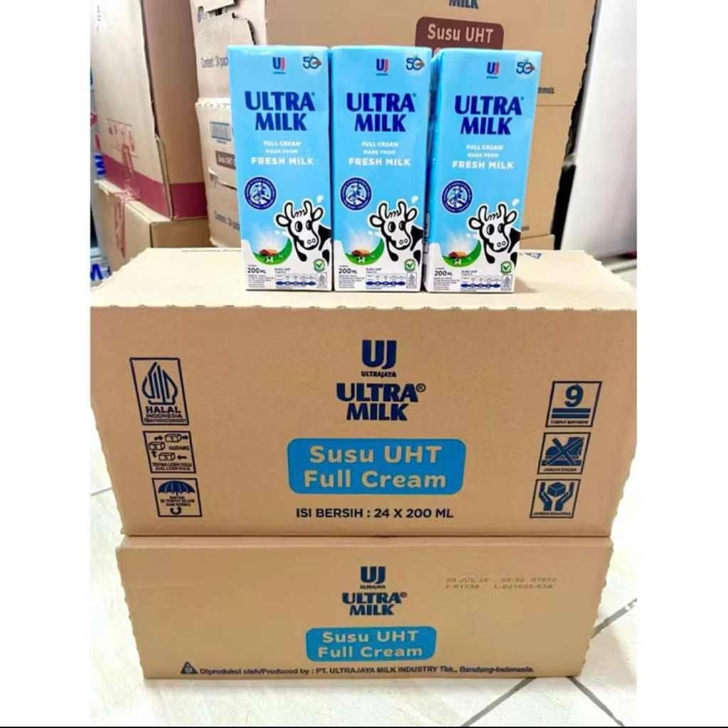Susu Ultra Milk 1 dus 200ml x 20