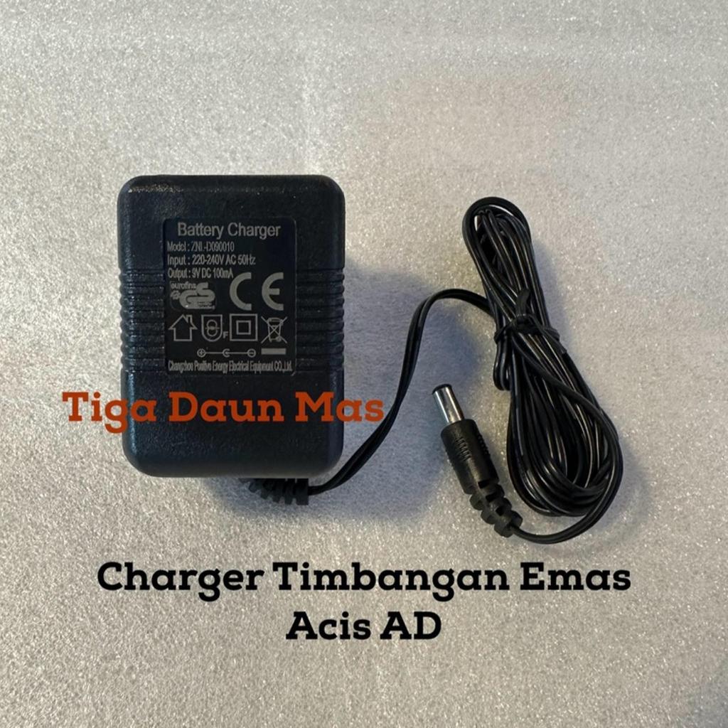 Charger Timbangan Emas Acis AD / Adaptor Timbangan Emas Acis AD
