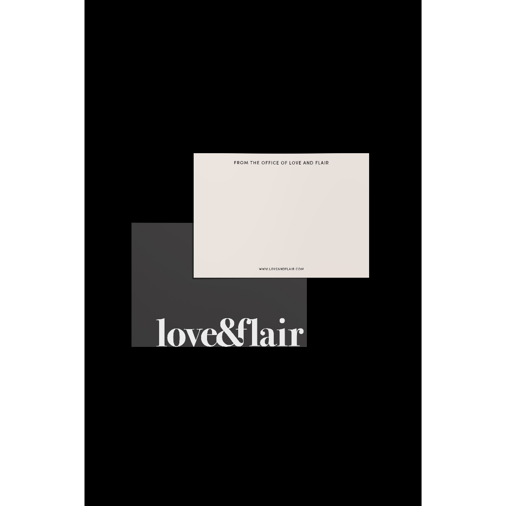 LOVE AND FLAIR - Love And Flair Greeting Card