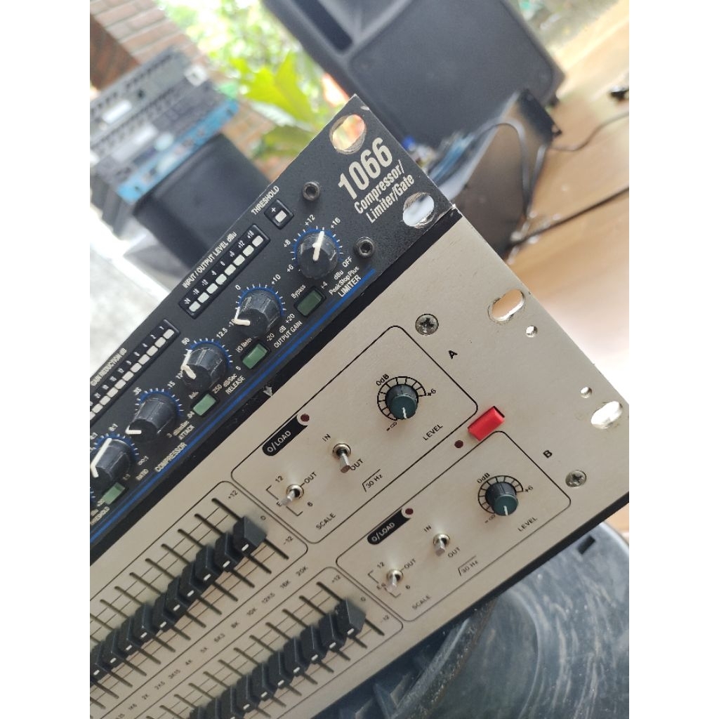 dbx1066 compressor limiter gate