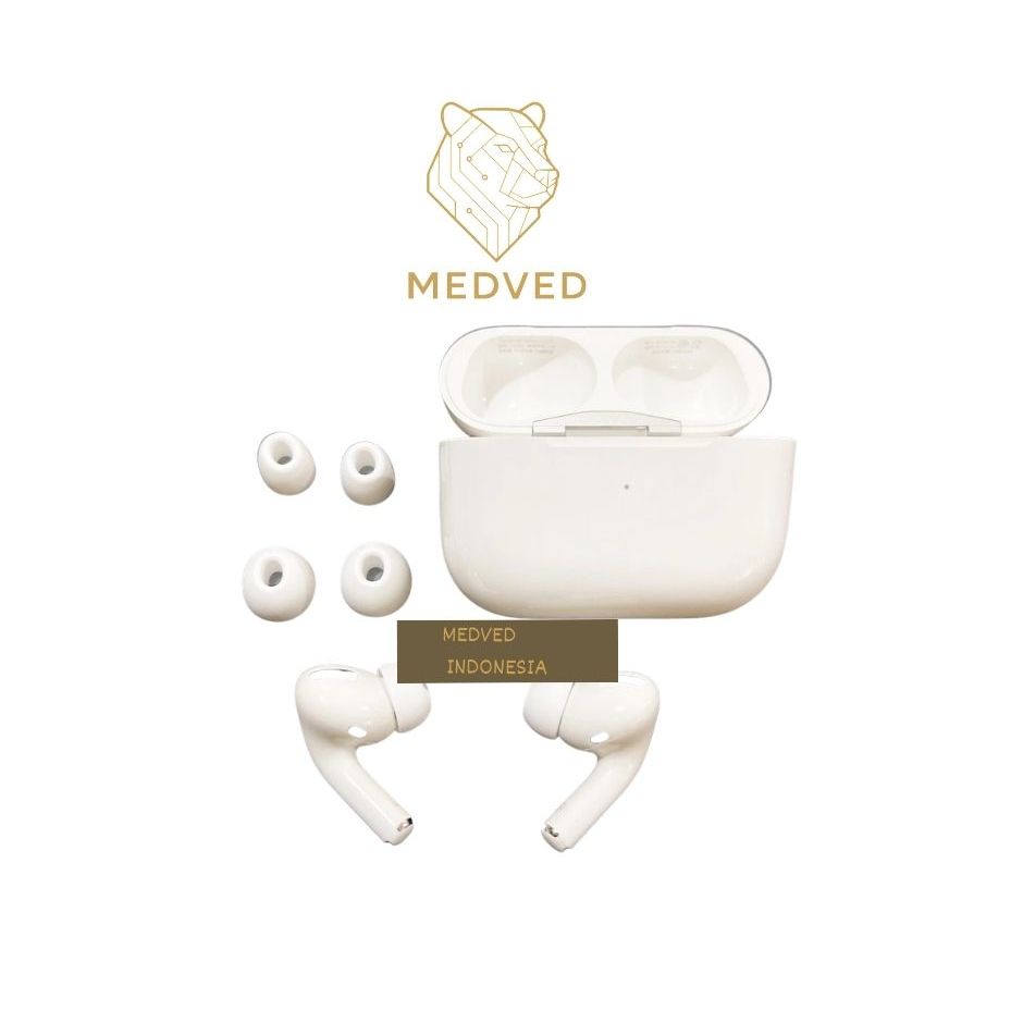 MEDVED Airpods Pro Second Original Bluetooth 95-98% Baru