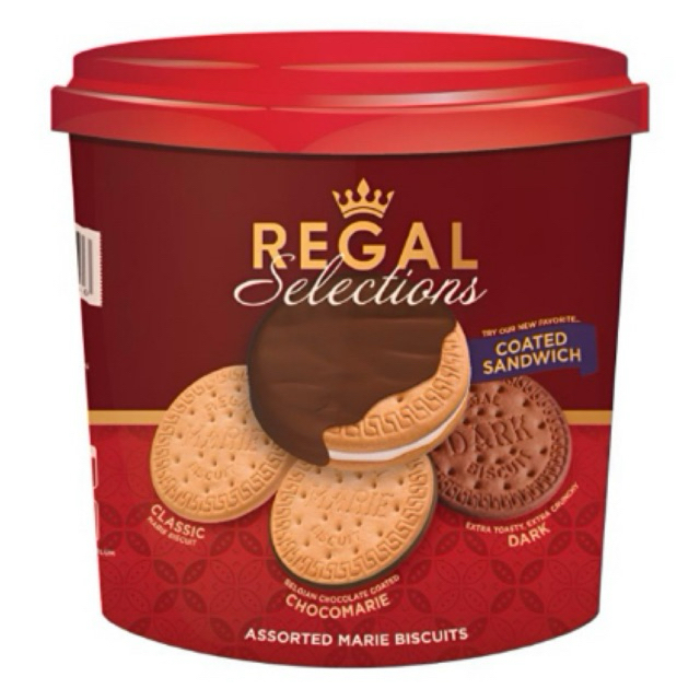 BISKUIT MARIE REGAL SELECTION 257gr Kemasan Toples Jar/BISKUIT REGAL MURAH/BISKUIT REGAL LEBARAN/BIS
