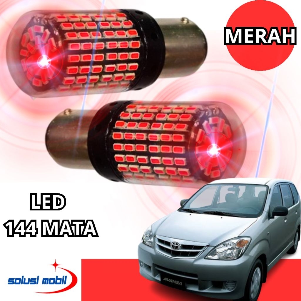 LED Lampu Rem Dajjal Avanza 2003-2011/Stoplamp Dajjal 21Watt Super Terang Garansi 1 Tahun