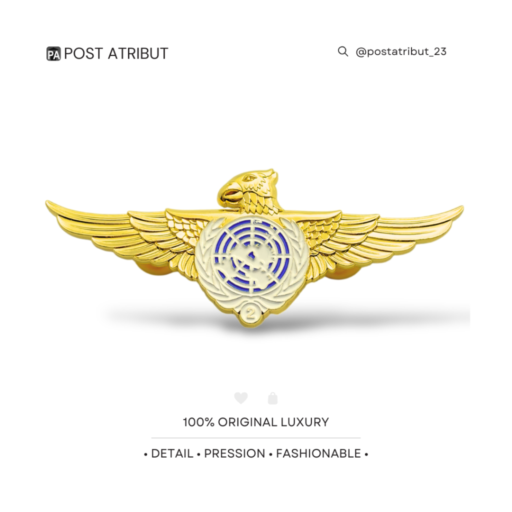 100% LUXURY Brevet GARUDA UNIFIL PBB / Wing atau brevet UNIFIL Luxury / Atribut TNI Persatuan Bangsa