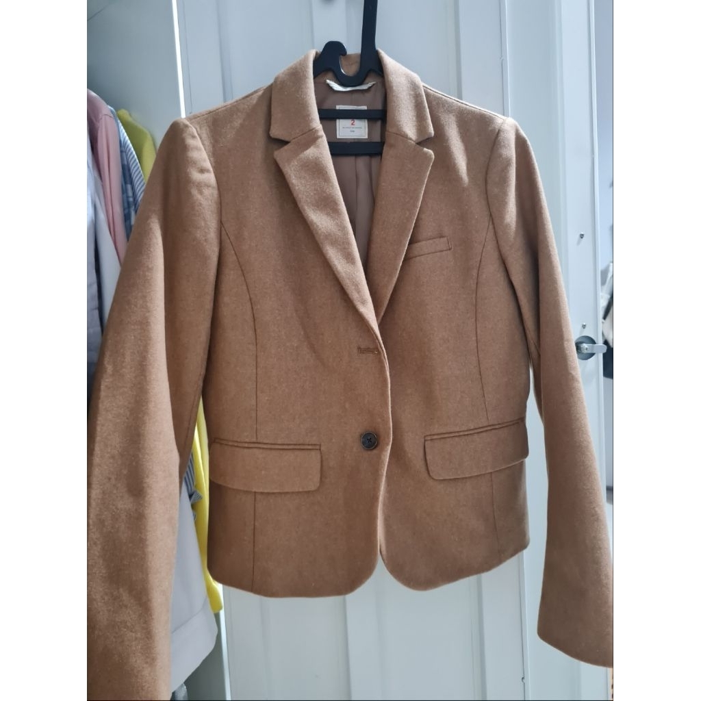 preloved blazer coklat