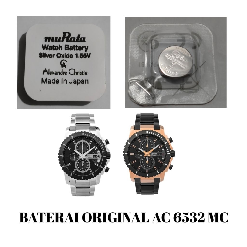Baterai original Alexandre Christie 6532mc
