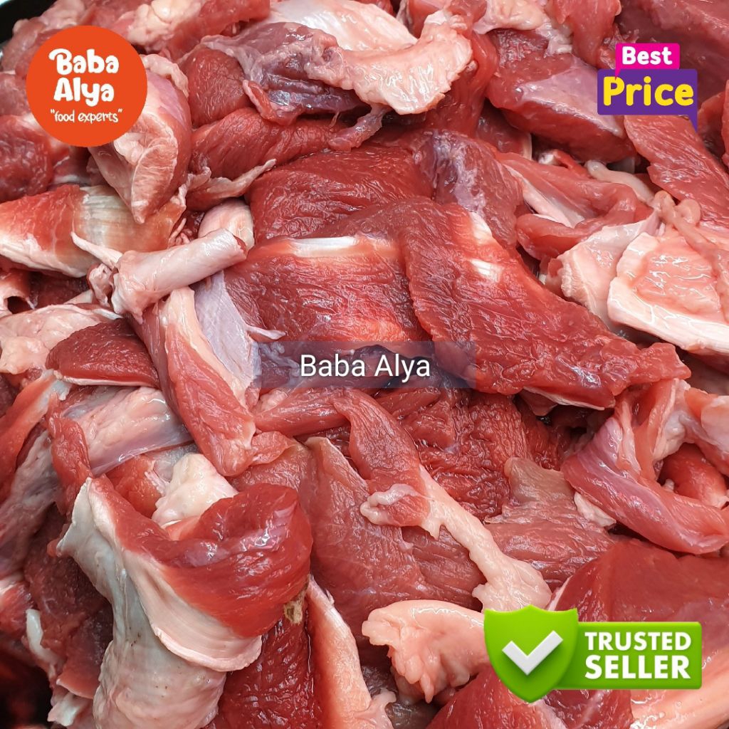 Daging Tetelan Sapi Lokal | Premium | Fresh Setiap Hari