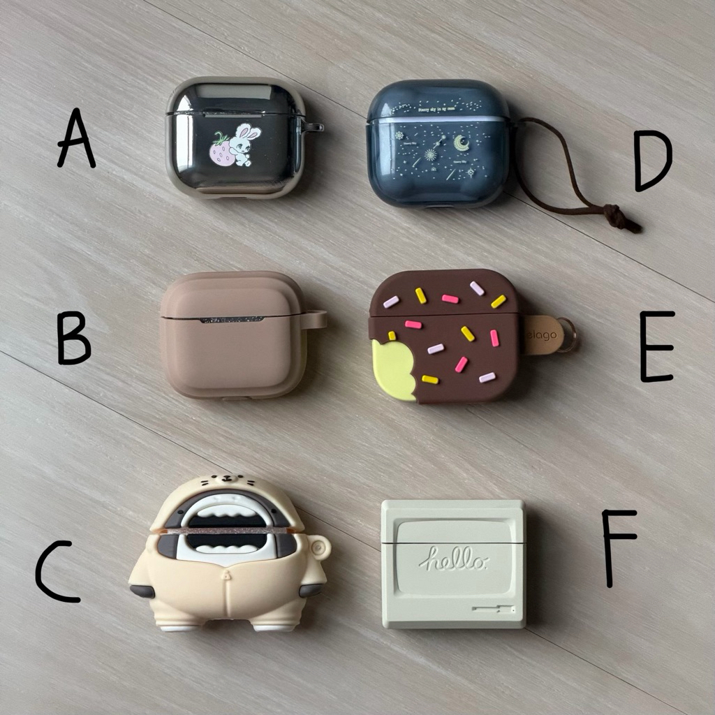 Case Airpods 3 / Casing Airpods 3 Lucu / Case Airpods Casetify Elago