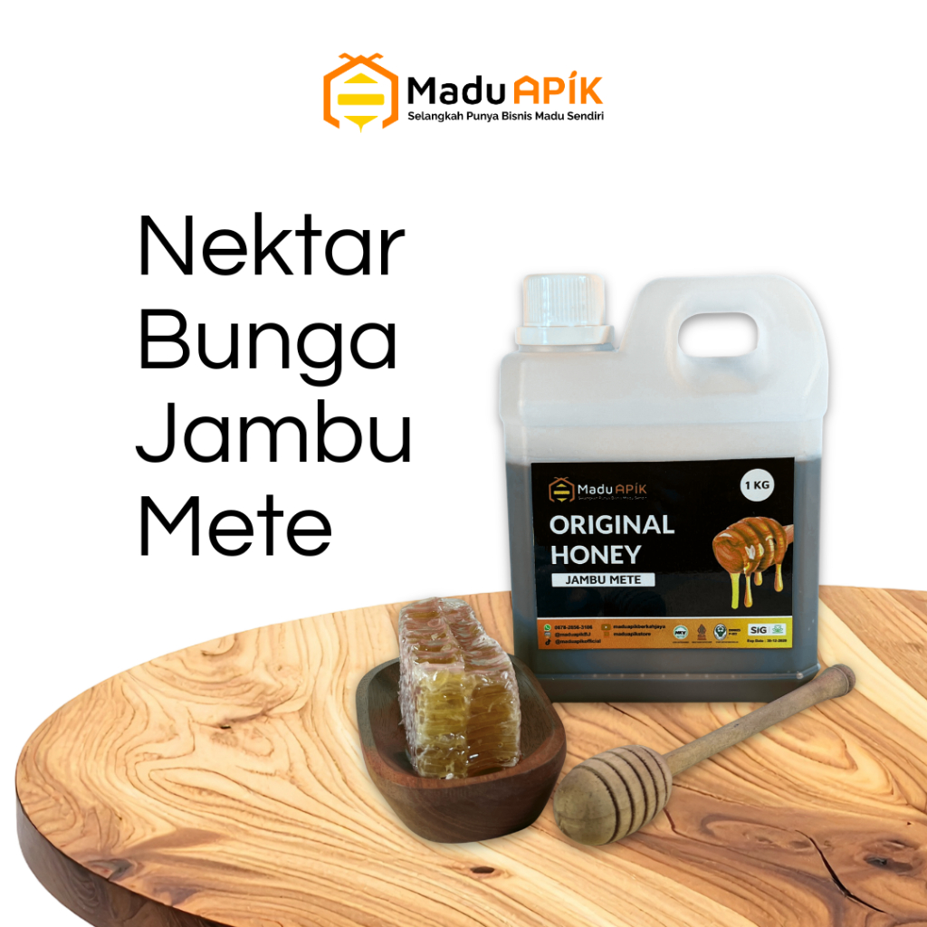 MADU ASLI | MADU MURNI | JAMBU METE 1KG