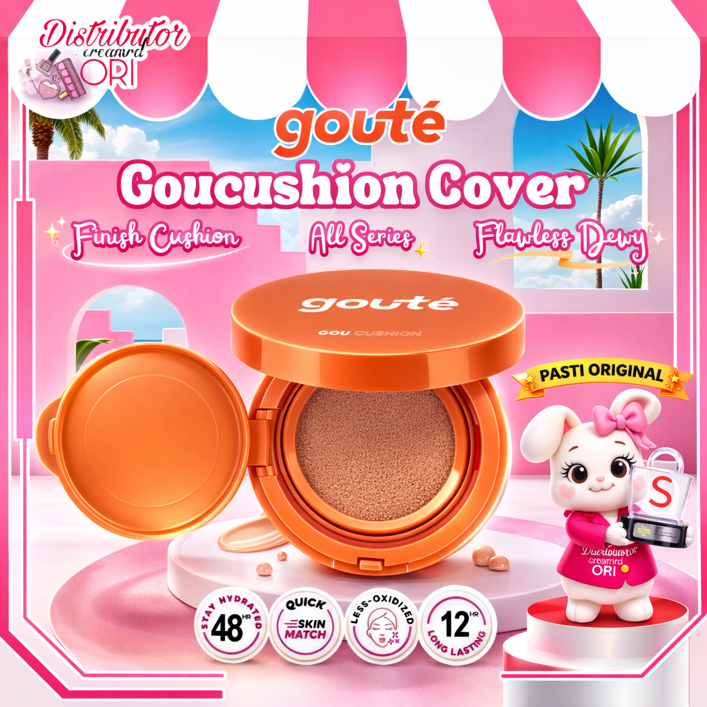 gouté Goucushion - Dewy Finish Cushion with Glowing Look - Long-lasting up to 12H  Stay Hydrated up 