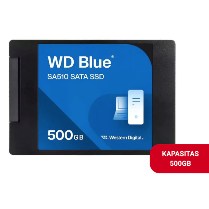 WD Blue SSD SA510 250GB-2TB SATA III 2.5" Second