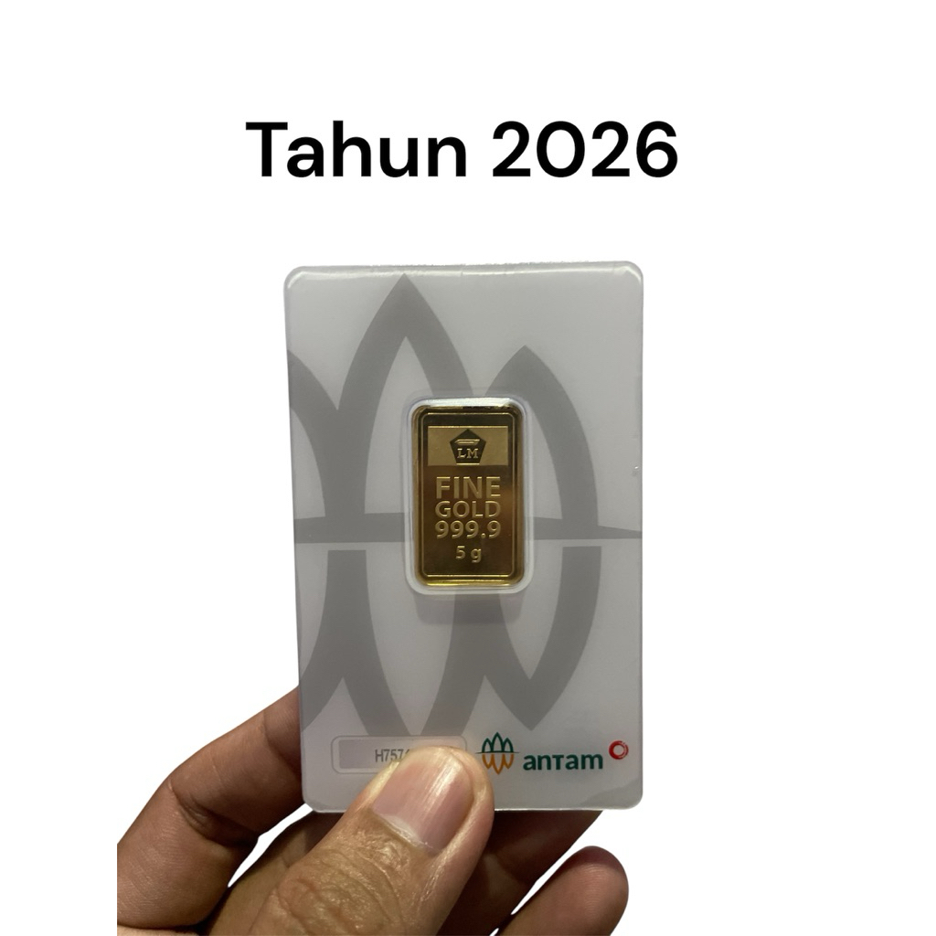 Logam Mulia / Emas LM Merk Antam 5 gram