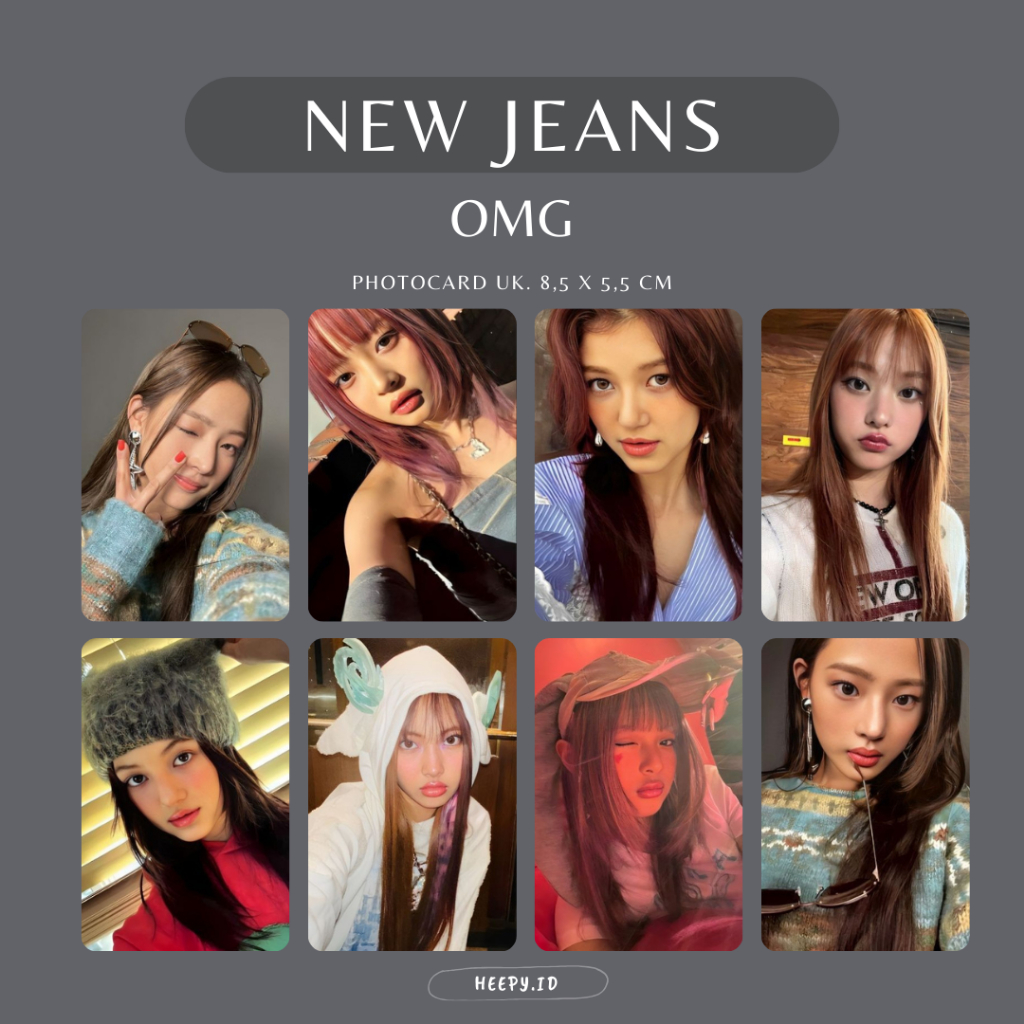 [NJ] UNOFFICIAL PHOTOCARD NEW JEANS OMG