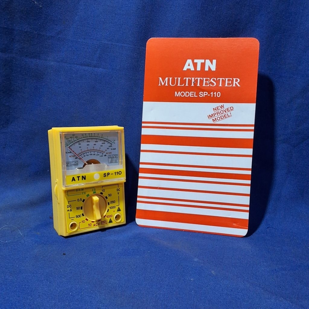 Multi Tester SP 110 ATN multimeter analog AVO meter analog pengukur arus listrik volt ampere ohm AC 