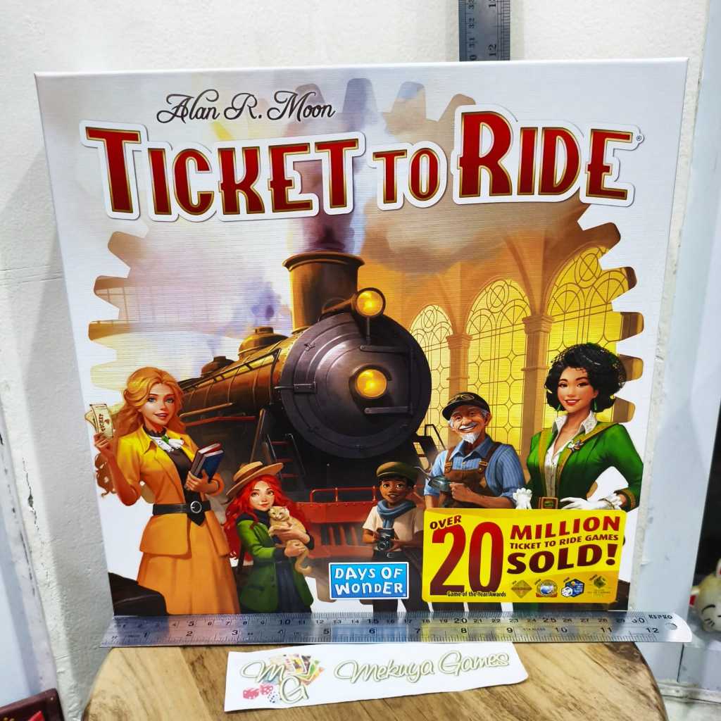 Ticket To Ride USA Refresh Board Game