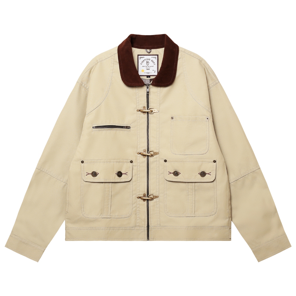 Fishycho Work Jacket Ocean Dominate