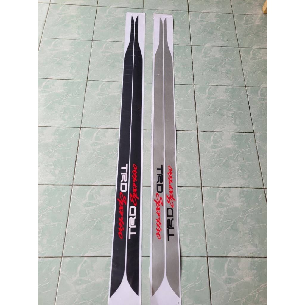 stiker sticker list body toyota fortuner TRD  sportivo/stiker  fortuner trd sportivo/stiker trd spor