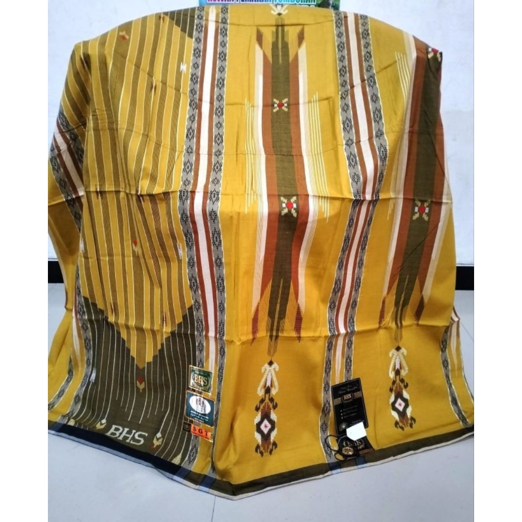 Sarung BHS Spunsilk SGT Gold Lawas Full Sutra 210 ATBM Limited (Bisa COD)