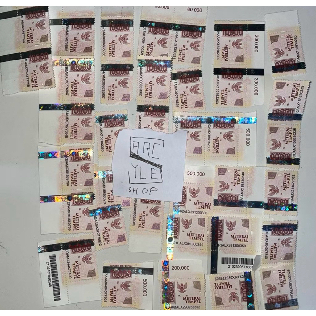 Meterai 10000