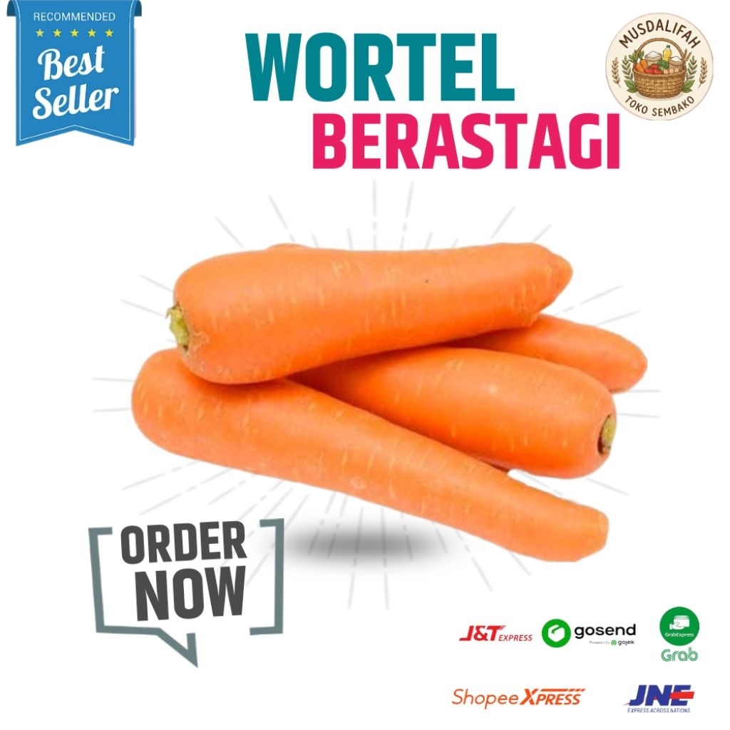 Wortel Berastagi / Wortel Medan Premium / Sayur Segar Fresh