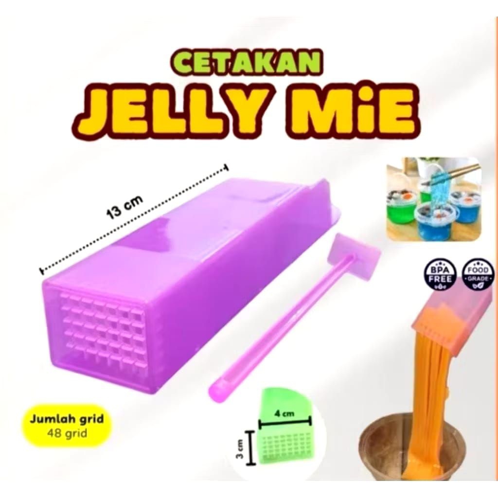 Cetakan Viral Jelly Mie Es Cincau