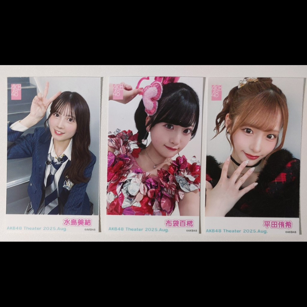 Photocard AKB48 Theater August 2025