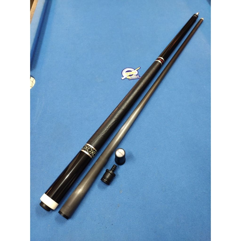 Cuppa Cue LX Ebony Shaft Jflowers Carbon Gen 2 second Bagus