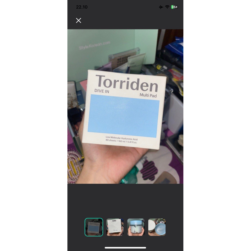 Torriden toner pad