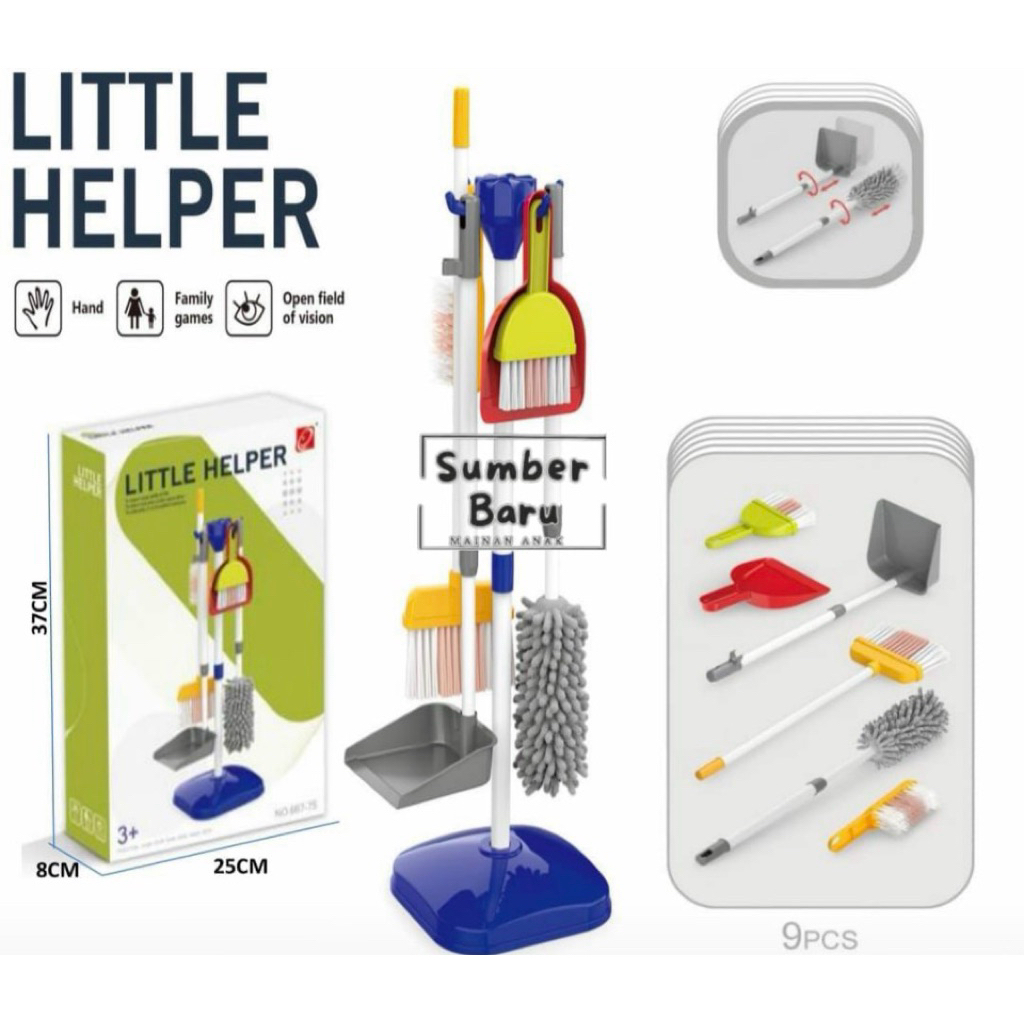 PROMO MAINAN SAPU SAPUAN / MAINAN VACUM ROBOT / CLEANING PEL SAPU