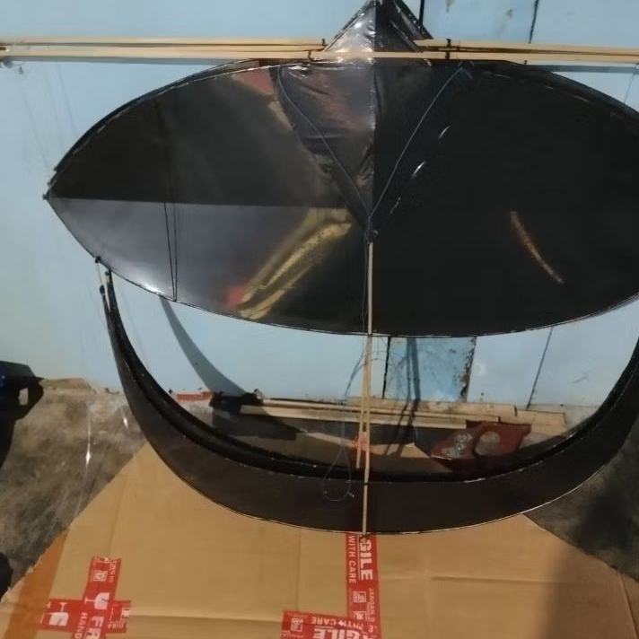 layangan bulanan full set siap terbang