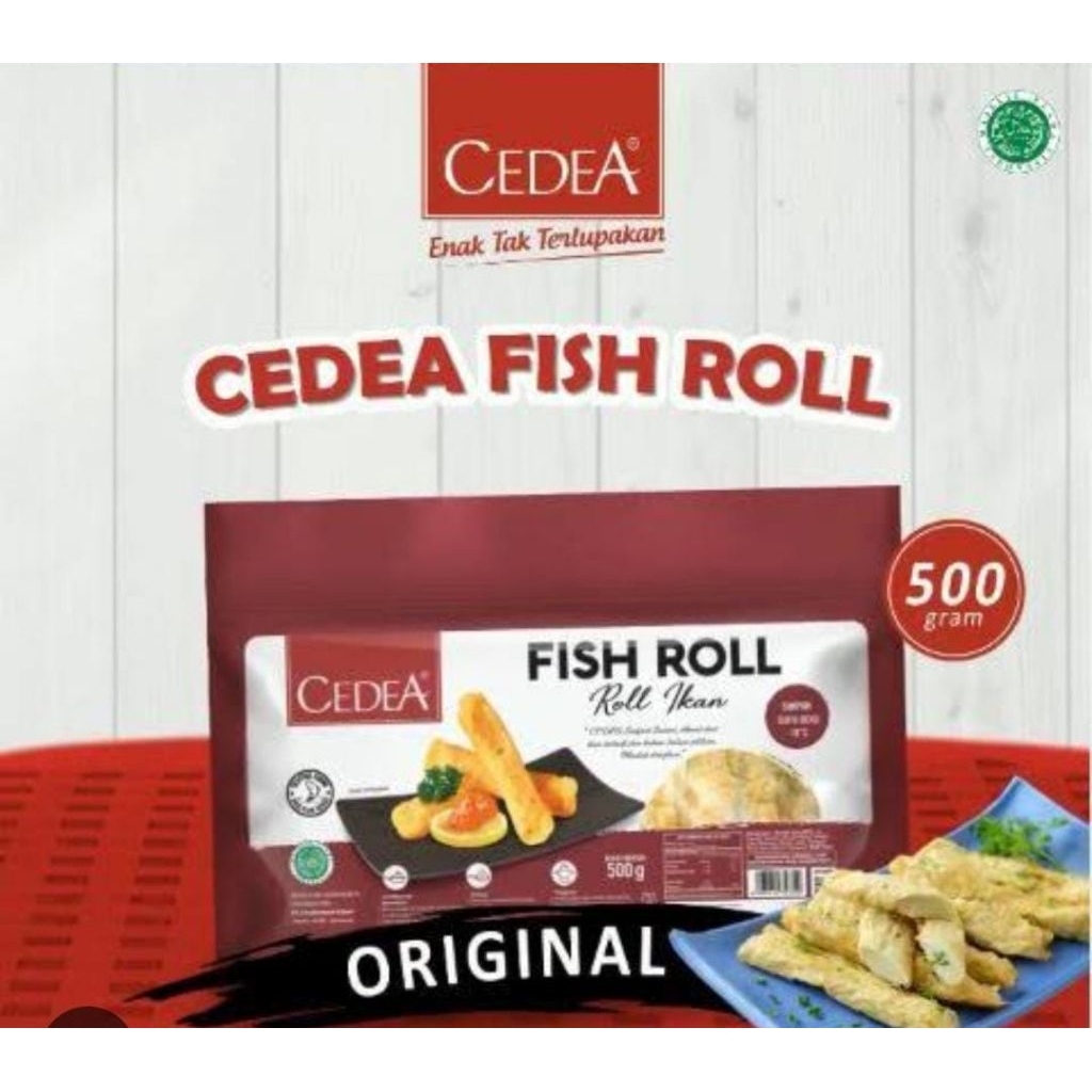 Cedea Fish Roll 500gr x 12 (1 Karton) – 6kg – Frozen Food – Grosir Reseller Bekasi – Same Day