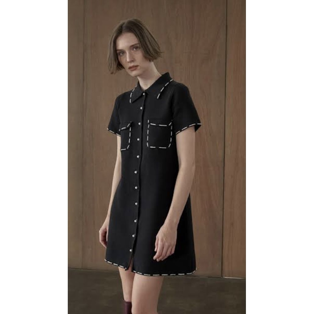 chantal dress black duma