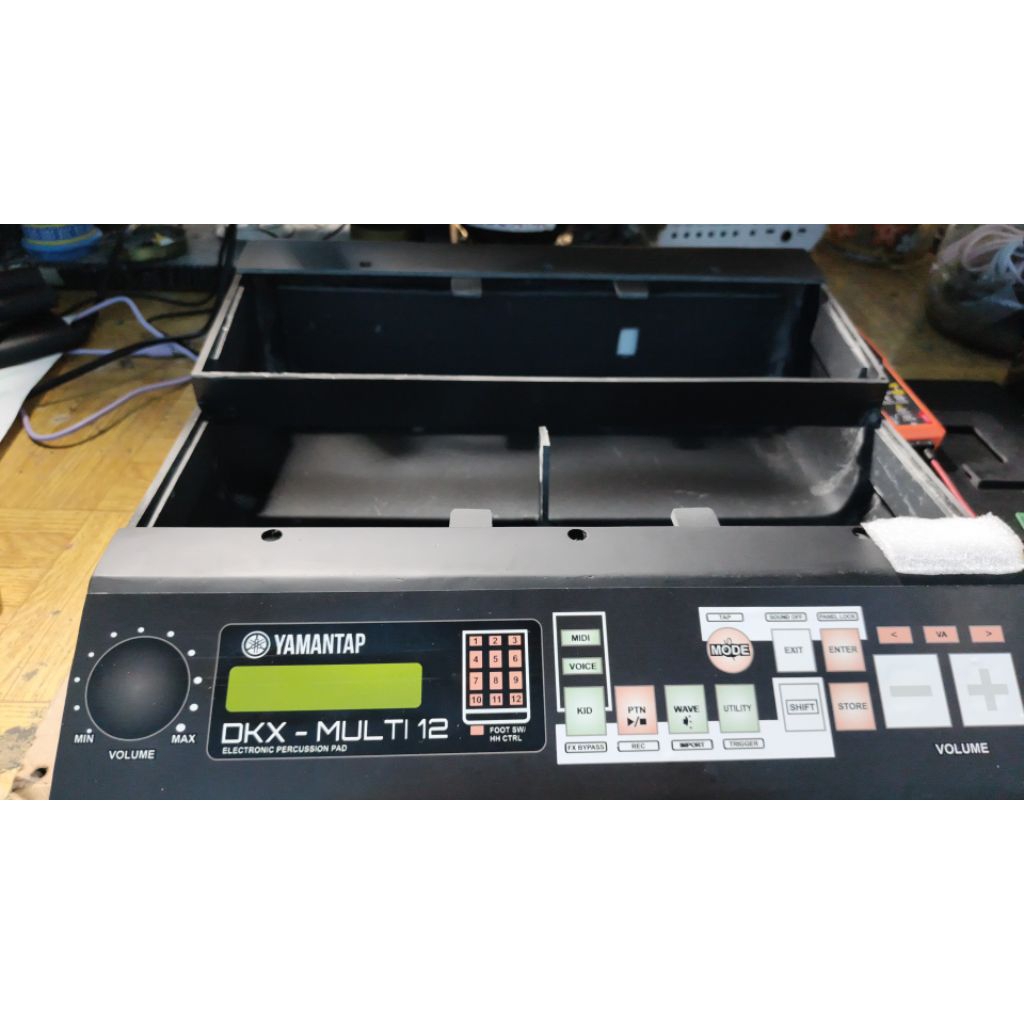 box kendang elektrik tipe dtx 12pad pad swit