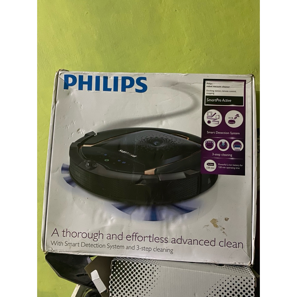 phillips smartpro active robot vacuum cleaner