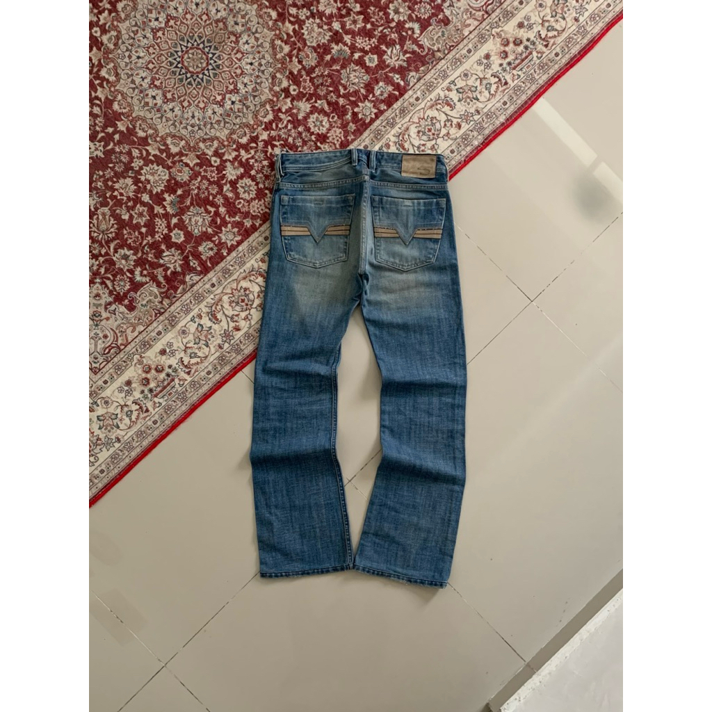 Diesel Industry Zatiny Faded Bootcut Denim