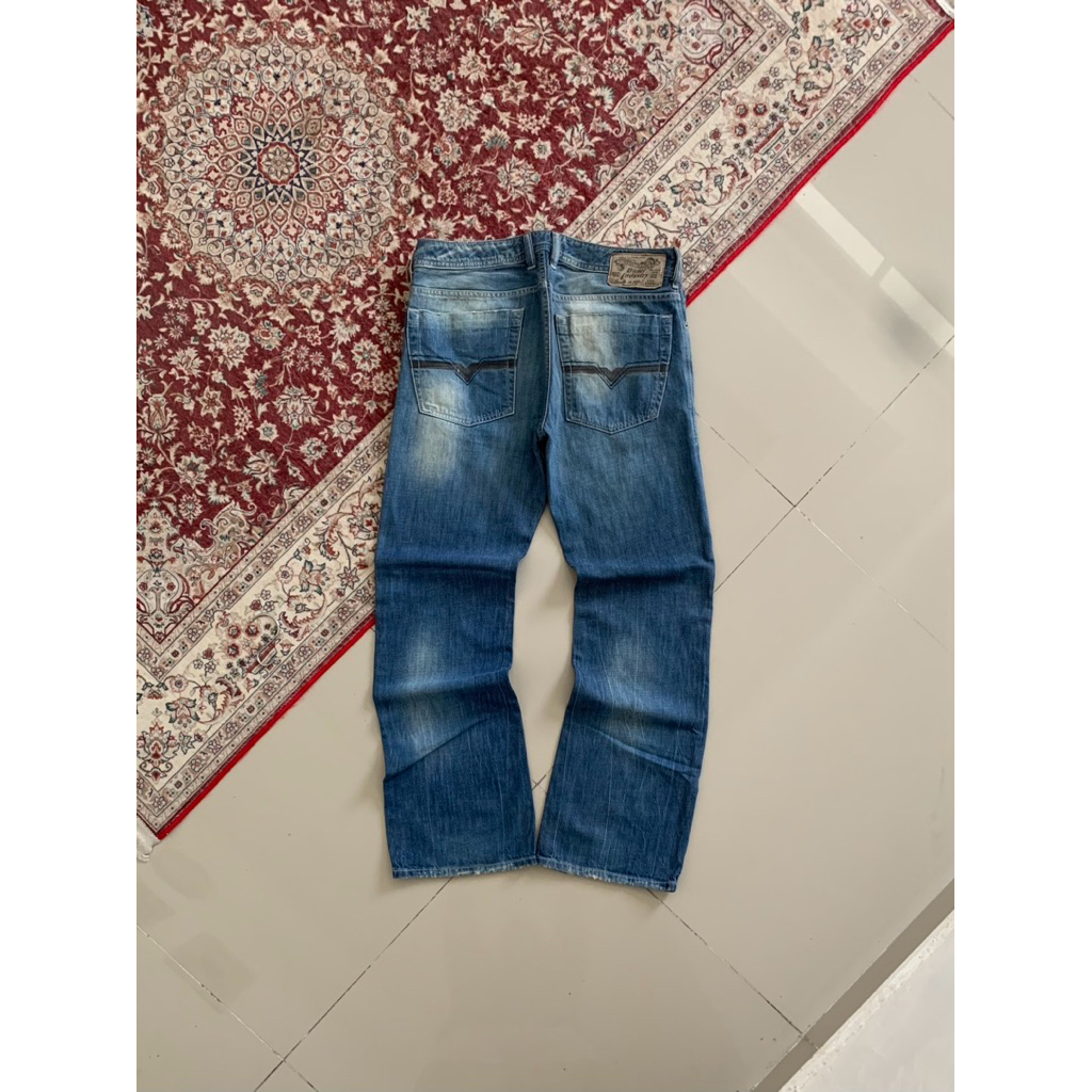 Diesel Industry Zatiny Faded Bootcut Denim