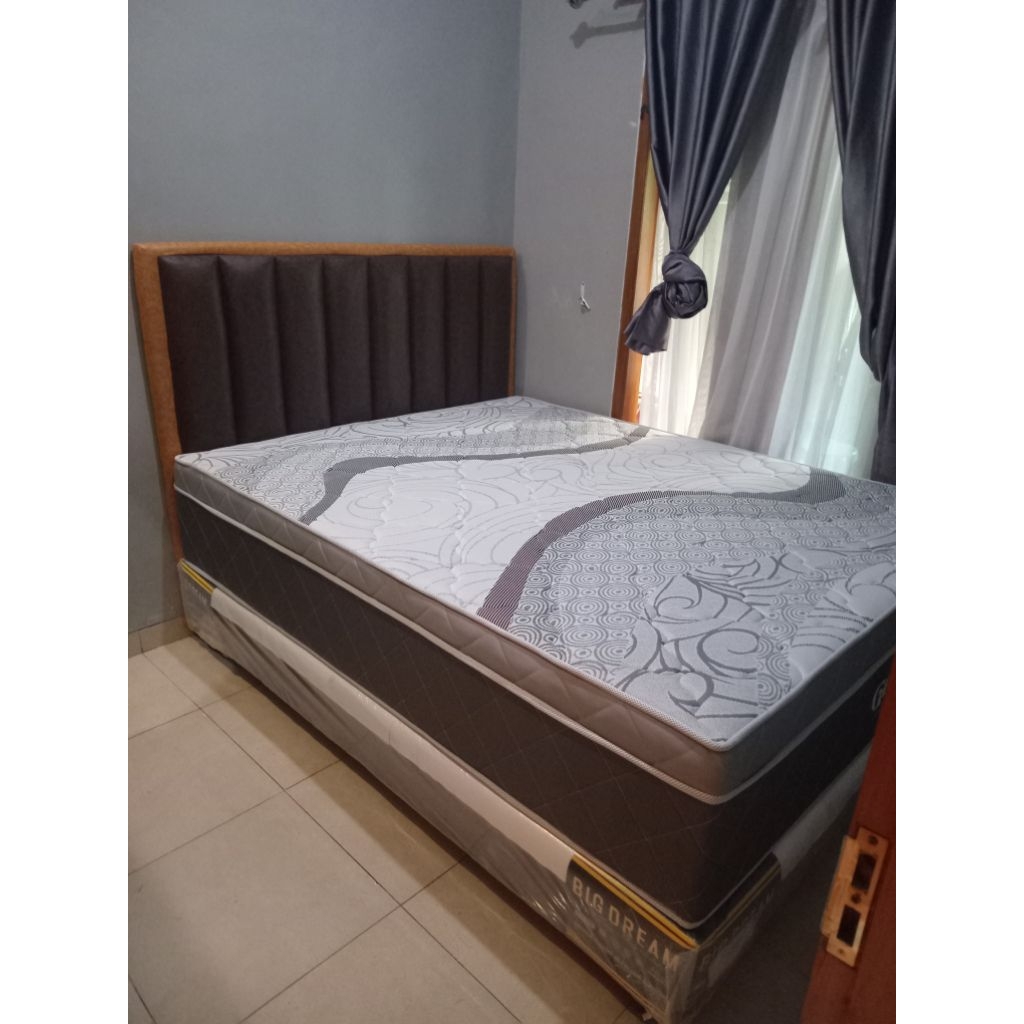 Set Springbed Bigland Platinum Grand Pocket Plushtop Tebal 36cm