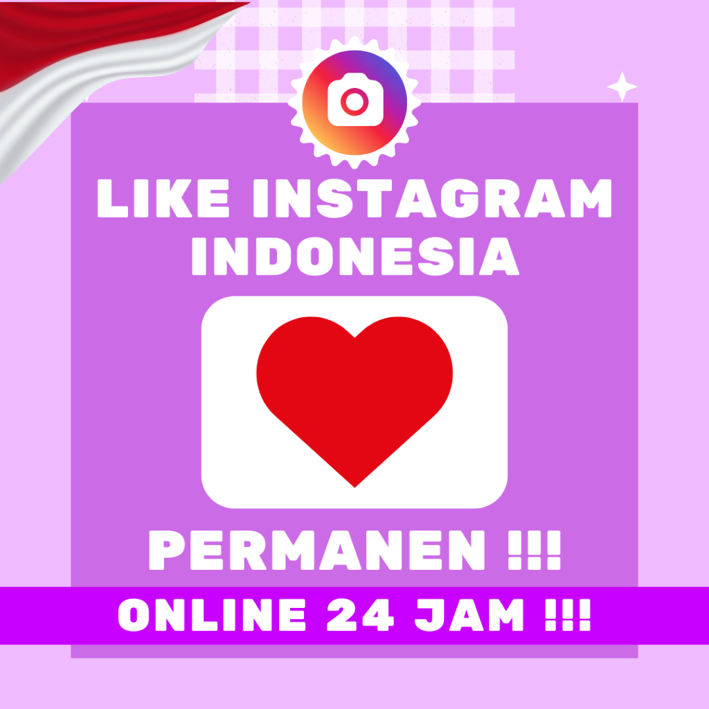 Instagram Like IG Indonesia Non Drop