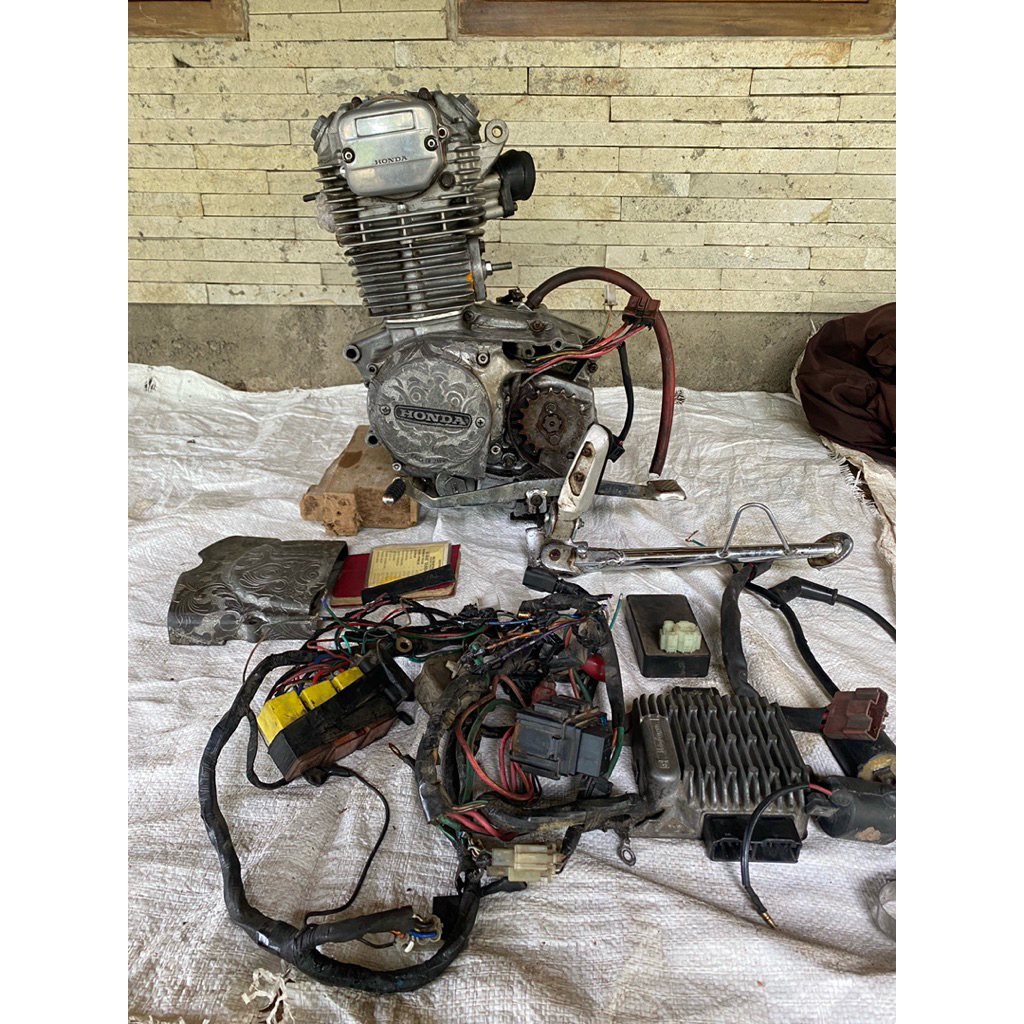 mesin set surat gl125 ACG stater