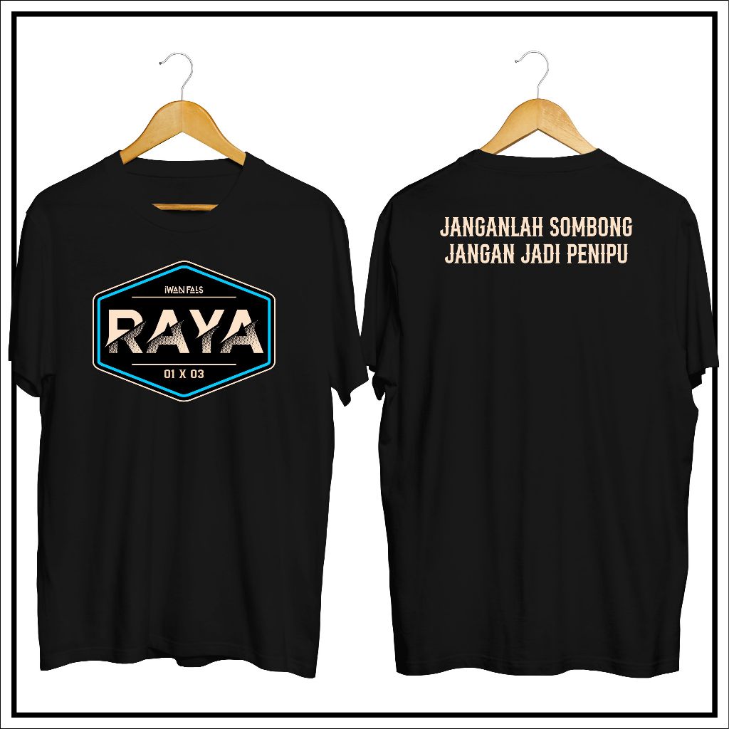 KAOS OI IWAN FALS RAYA BAHAN KATUN COMBED TERMURAH