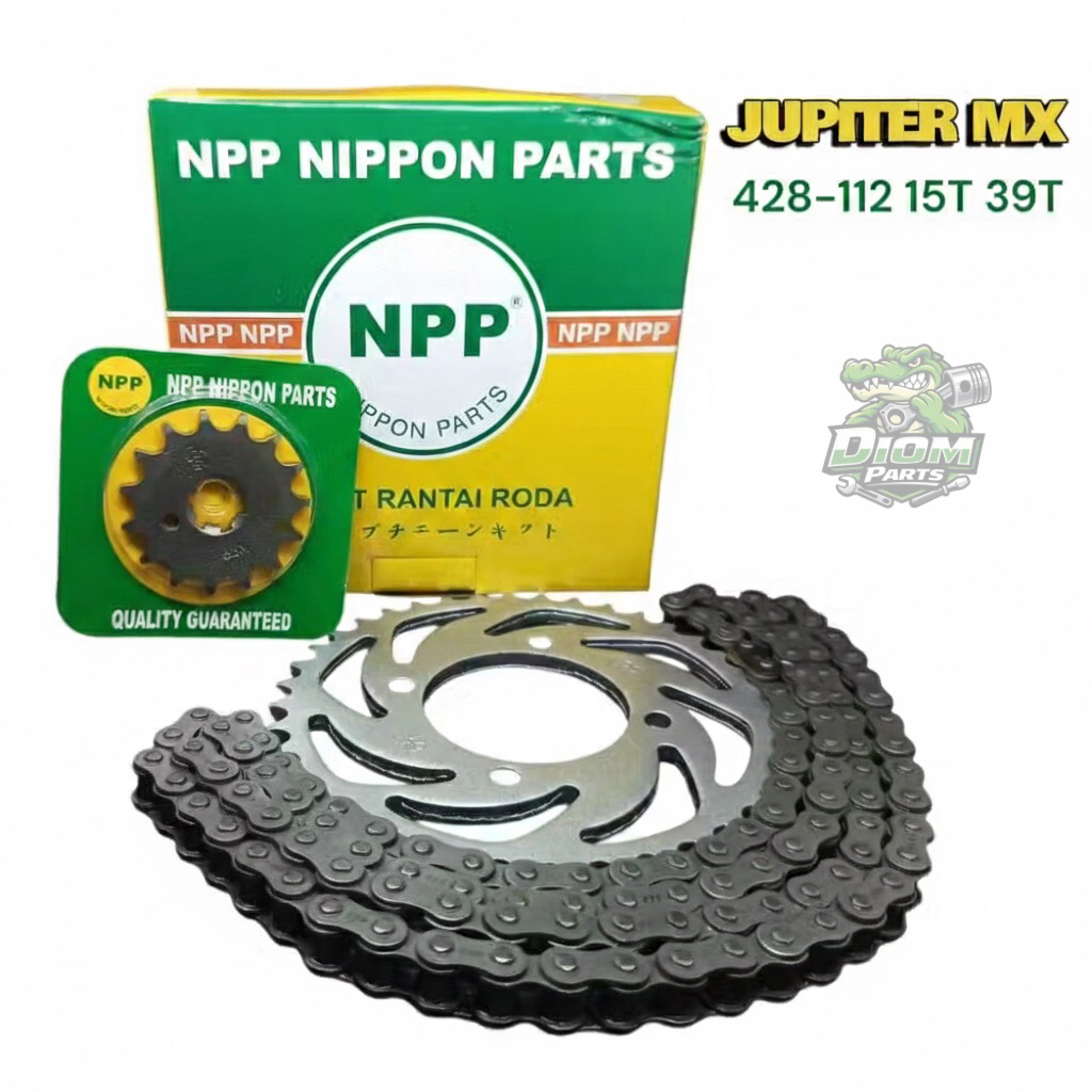 GEAR SET NPP JUPITER MX OLD LAMA gir set rantai motor