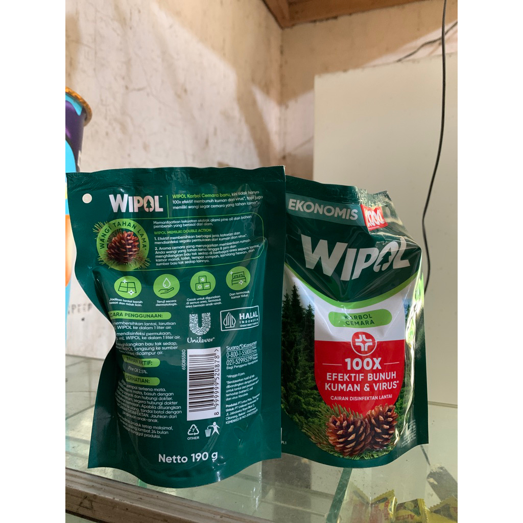 wipol cairan disinfektan lantai