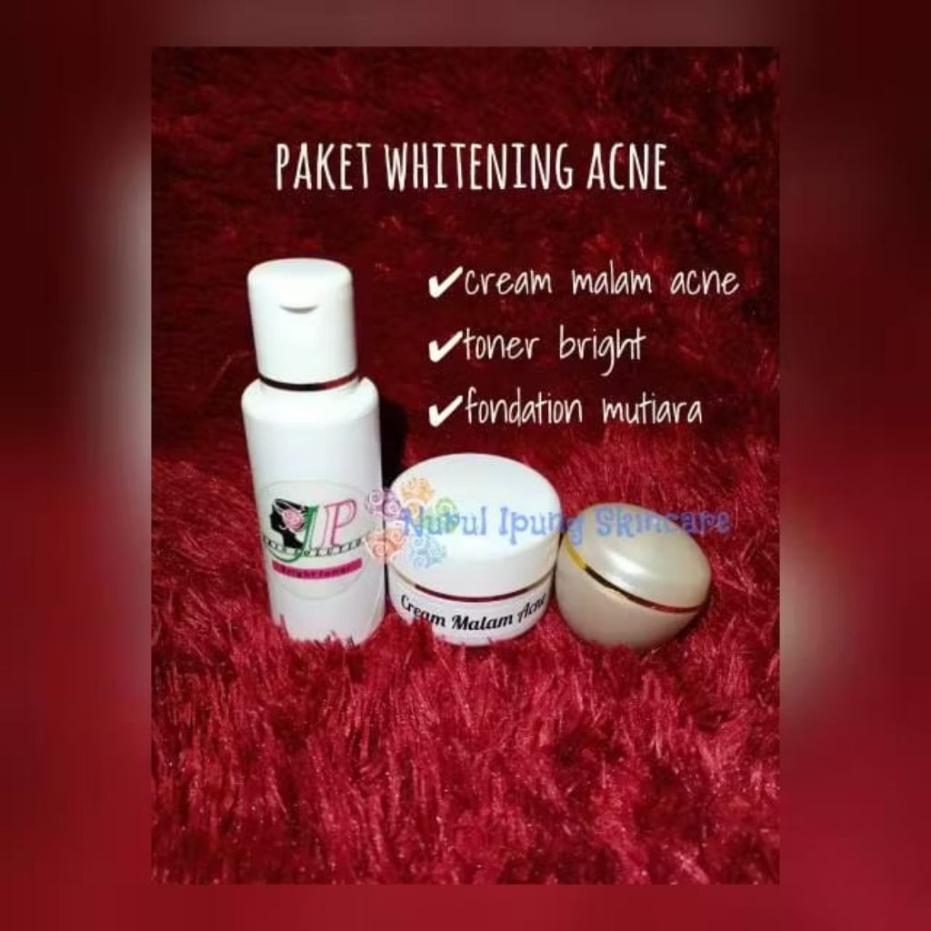paket whitening acne ipung
